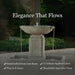 Austin Fountain Elegance that flows.