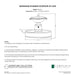 CAD drawing of the Borghese Fountain in Basin Fountain with dimensions, weight, and manufacturer notes.