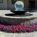 Crystal Sphere Fountain Complete Kit Blue Thumb in action