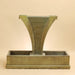 Diesse Fountain with Side Spillways against brown background.