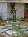 Grand Avignon Courtyard Fountain on stone in action.