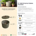 Complete overview of the M-Series Pebble Fountain with dimensions, weights, pump kit parts, tools, and general info.