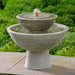 Ojai Fountain on concrete in the backyard