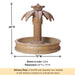 Palm Springs Fountain against white background with product details.