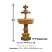 Piazza Nuova Fountain with product details.