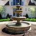 Provence Three Tier Fountain in action