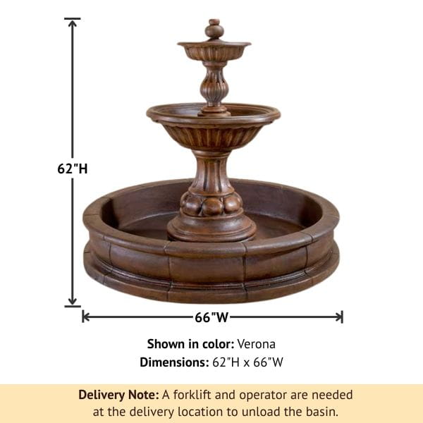 Sienna Pond Fountain with product details.