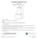 CAD drawing of the Vence Fountain with dimensions, weight, and manufacturer notes.
