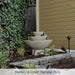 Carrera Oval fountain running next to shed