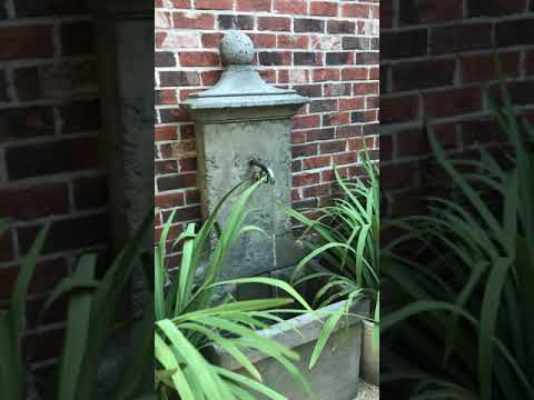 Campania International vence wall fountain in action